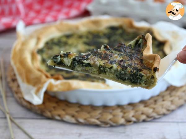 Torte mit Mangold und geriebenem Käse - Zubereitung Schritt 7