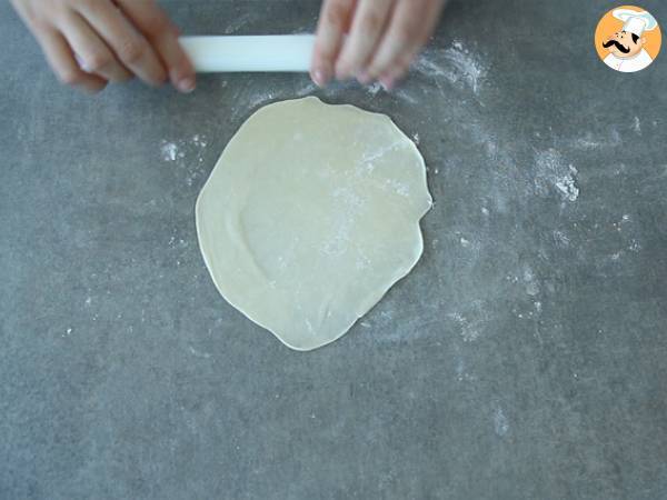 Weizentortillas - Zubereitung Schritt 2