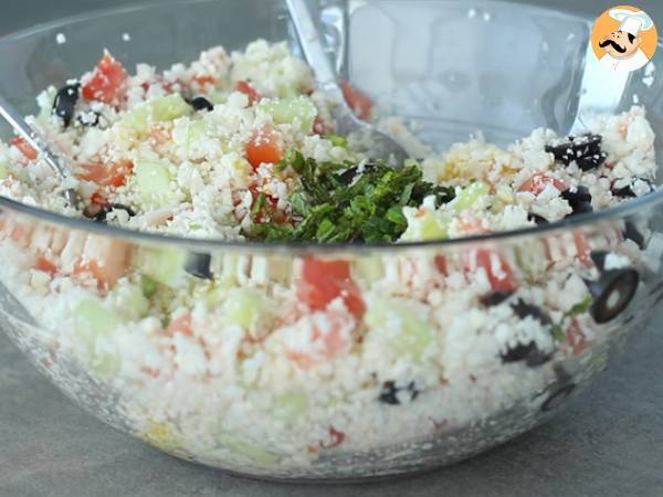 Blumenkohl-Taboulé 100% Veggie - Zubereitung Schritt 2