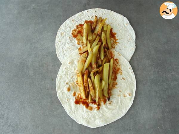 French tacos - Zubereitung Schritt 4