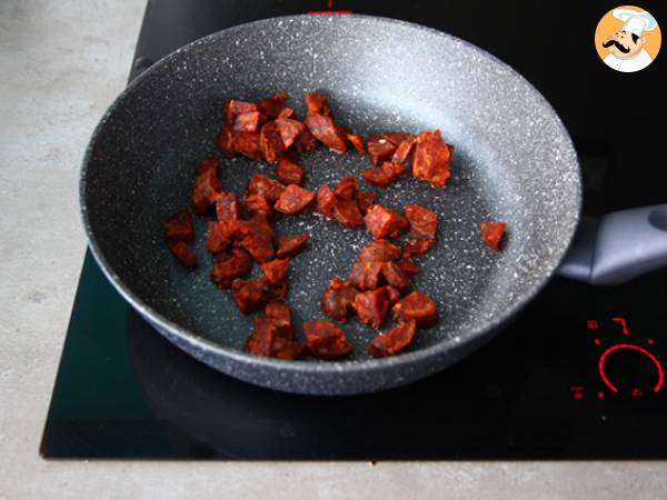 Nudeln mit Chorizo - Zubereitung Schritt 1
