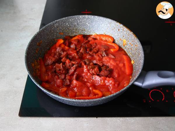 Nudeln mit Chorizo - Zubereitung Schritt 3