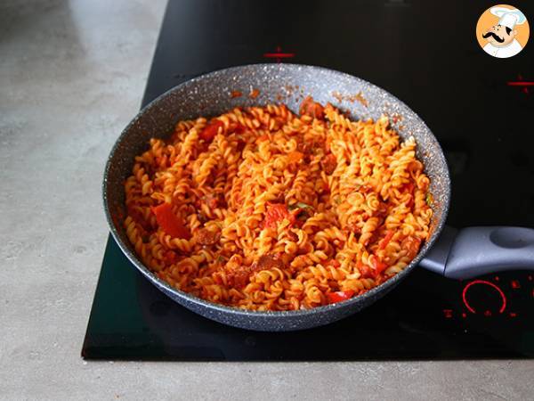Nudeln mit Chorizo - Zubereitung Schritt 5