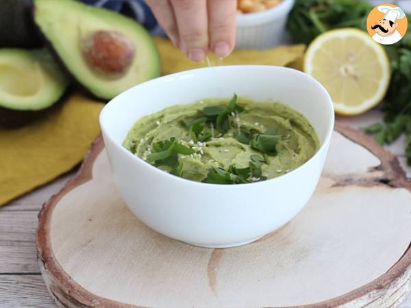 Hummus mit Avocado - Zubereitung Schritt 3