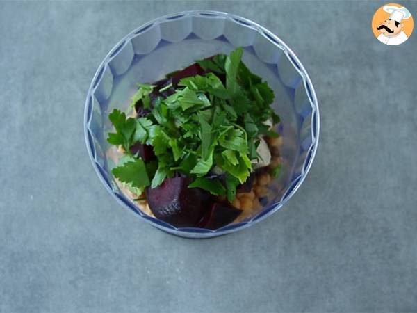 Rote-Bete-Hummus - Zubereitung Schritt 1