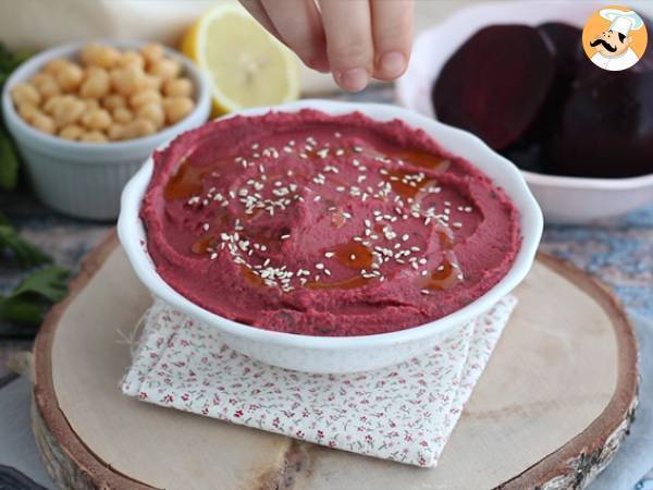 Rote-Bete-Hummus - Zubereitung Schritt 3
