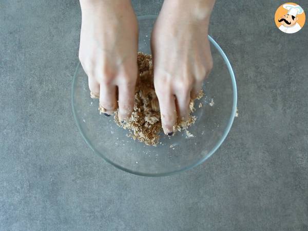 Apfel-Crumble (vegan und glutenfrei) - Zubereitung Schritt 2