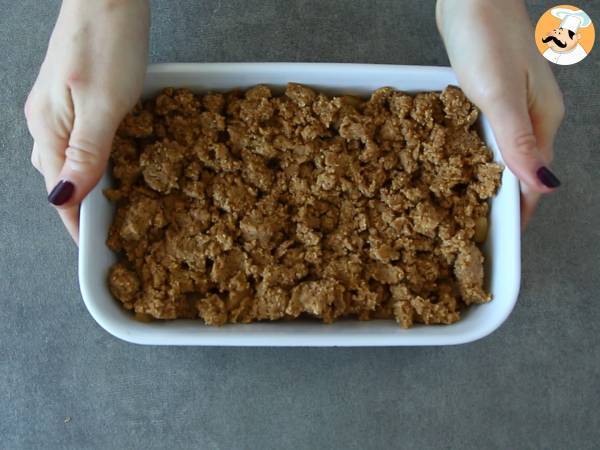 Apfel-Crumble (vegan und glutenfrei) - Zubereitung Schritt 3