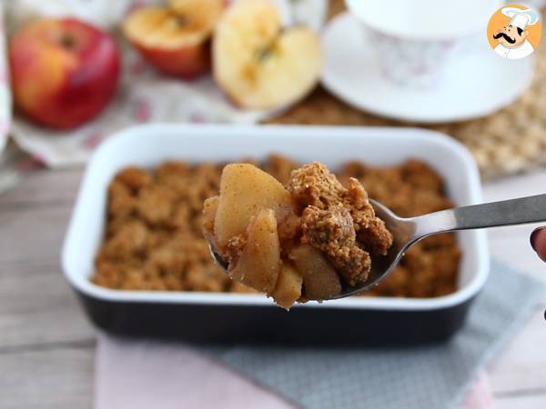 Apfel-Crumble (vegan und glutenfrei) - Zubereitung Schritt 4
