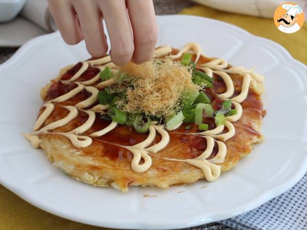Okonomiyaki - japanisches Omelett - Zubereitung Schritt 6