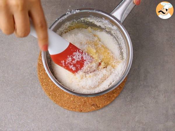 Kokosnuss-Brigadeiros - Zubereitung Schritt 2