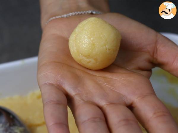 Kokosnuss-Brigadeiros - Zubereitung Schritt 3