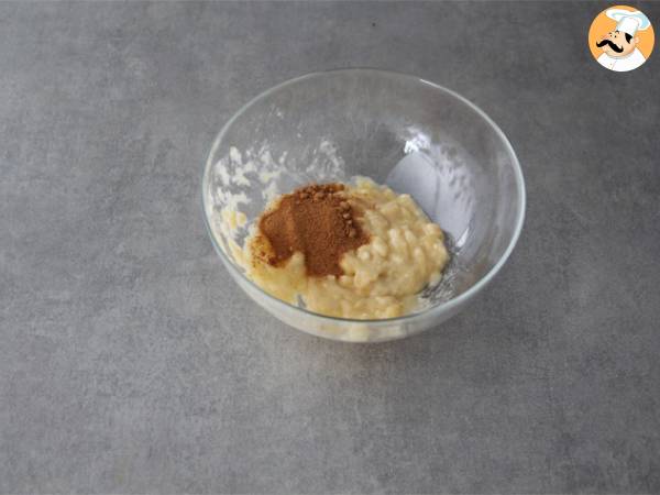 Vegane und glutenfreie Pfannkuchen - Zubereitung Schritt 1