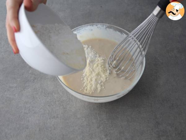 Vegane und glutenfreie Pfannkuchen - Zubereitung Schritt 3