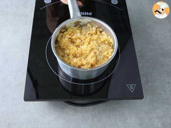 Galettes mit Korallinsen und Karotten - Zubereitung Schritt 2