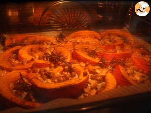 Gebackener Kürbis und Kichererbsen, Rosmarin, Feta - Zubereitung Schritt 5