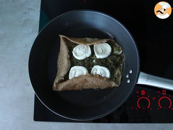 Ziegenkäse-Spinat-Galette - Zubereitung Schritt 3