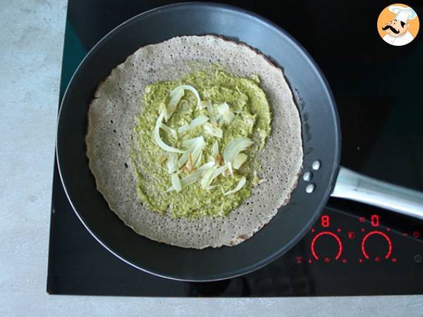 Italienischer Buchweizenpfannkuchen - Zubereitung Schritt 2