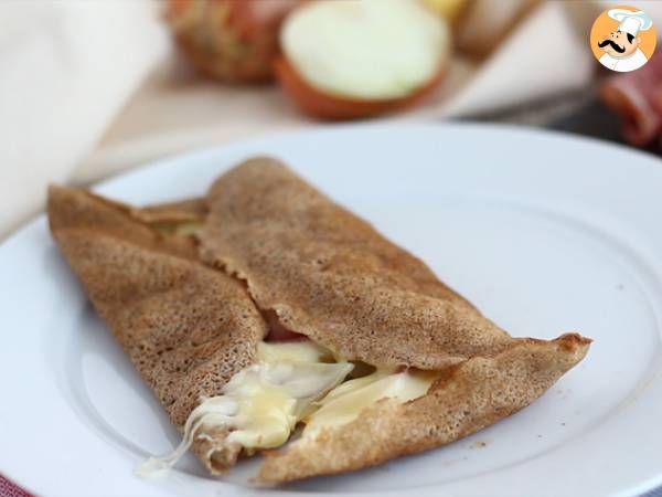 Buchweizen-Galette mit Raclette - Zubereitung Schritt 4