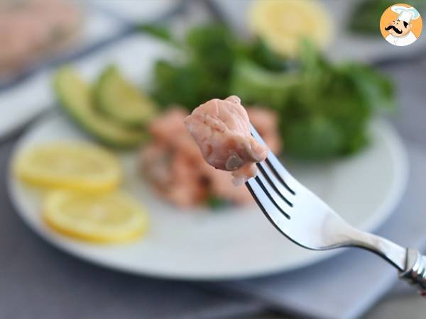 Mit Zitrone marinierter Lachs - Zubereitung Schritt 3