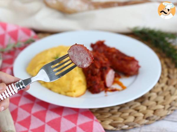 Diots de Savoie mit Comté-Polenta - Zubereitung Schritt 5
