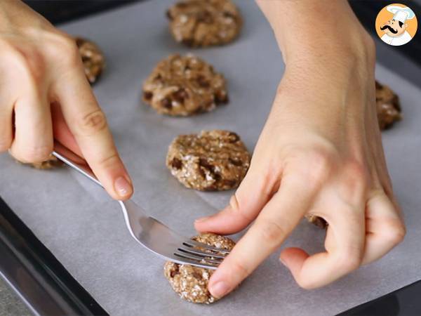 3-Zutaten-Cookies mit Banane und Schokolade - Zubereitung Schritt 2