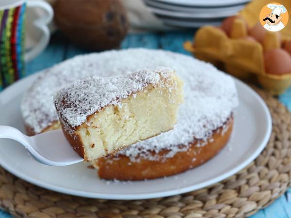 Brasilianischer Kokosnusskuchen - Bolo toalha felpuda - Zubereitung Schritt 10