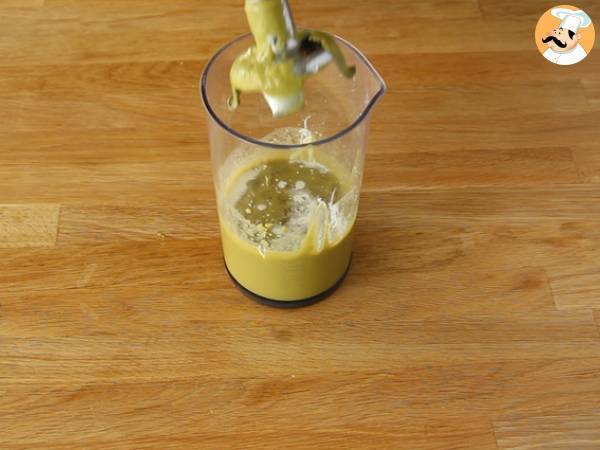 Schnelle kalte Erbsensuppe - Zubereitung Schritt 2