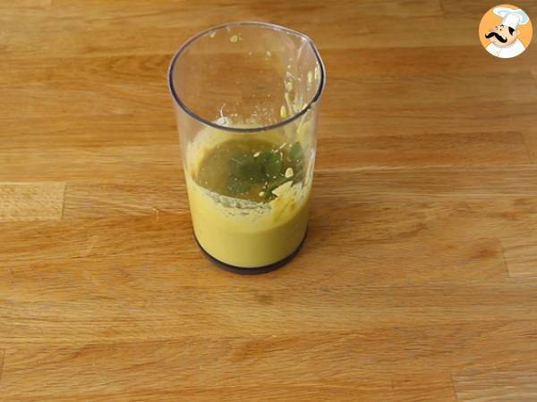 Schnelle kalte Erbsensuppe - Zubereitung Schritt 3