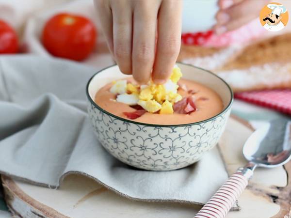 Salmorejo, spanische kalte Suppe - Zubereitung Schritt 5