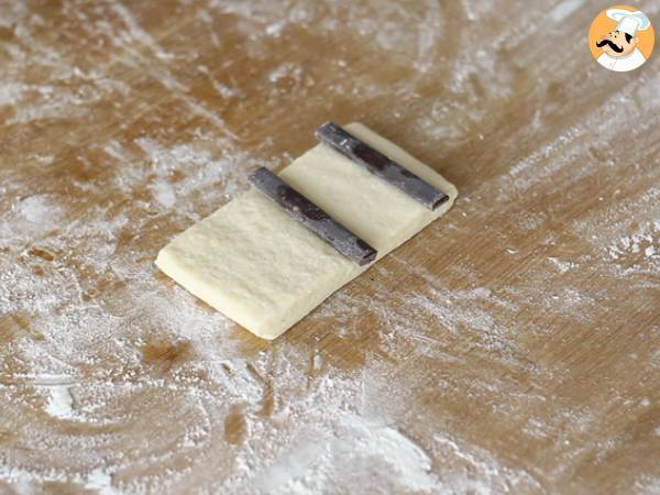 Pains au chocolat oder chocolatines - Zubereitung Schritt 15