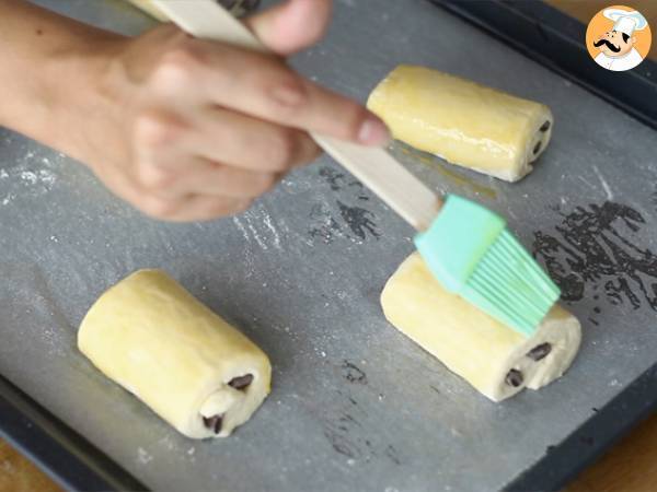 Pains au chocolat oder chocolatines - Zubereitung Schritt 17