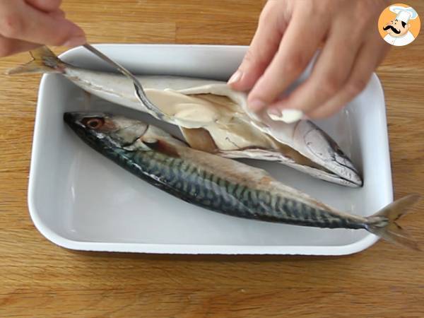 Senf Makrelen - Zubereitung Schritt 2