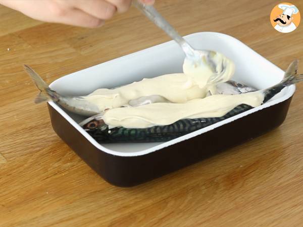 Senf Makrelen - Zubereitung Schritt 3