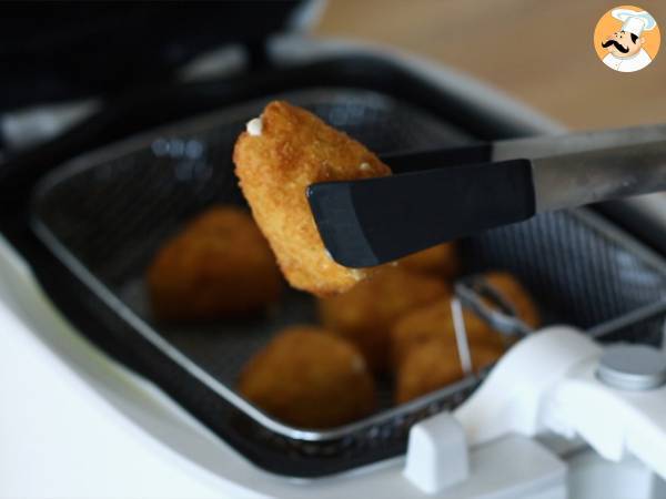 Panierter, schmelzender und knuspriger Camembert - Zubereitung Schritt 5