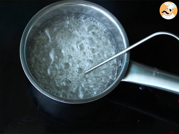 Nougat Eis (das Rezept im Detail und im Video) - Zubereitung Schritt 1