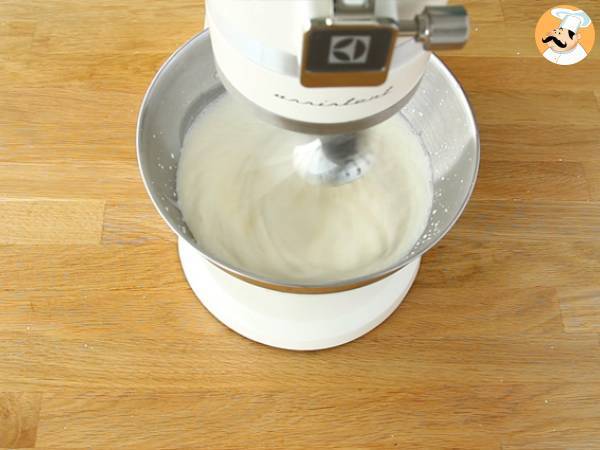 Nougat Eis (das Rezept im Detail und im Video) - Zubereitung Schritt 5