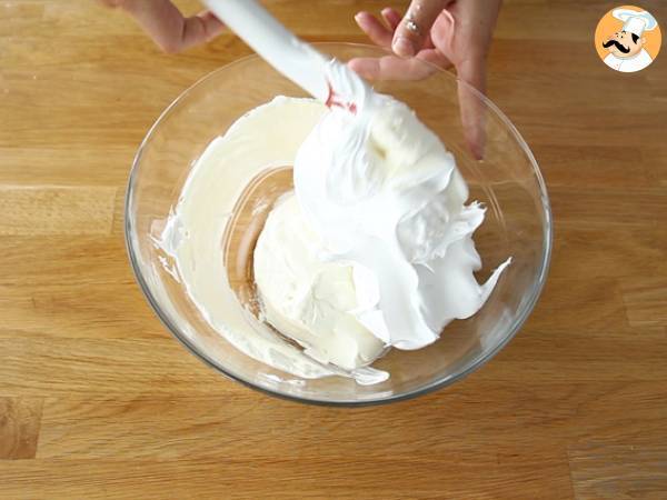 Nougat Eis (das Rezept im Detail und im Video) - Zubereitung Schritt 6