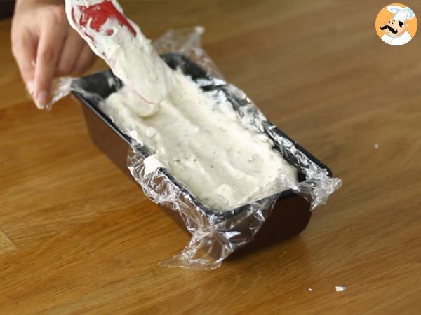 Nougat Eis (das Rezept im Detail und im Video) - Zubereitung Schritt 8