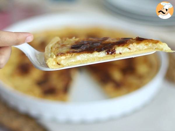 Schnelle und einfache Maroilles-Torte - Zubereitung Schritt 5