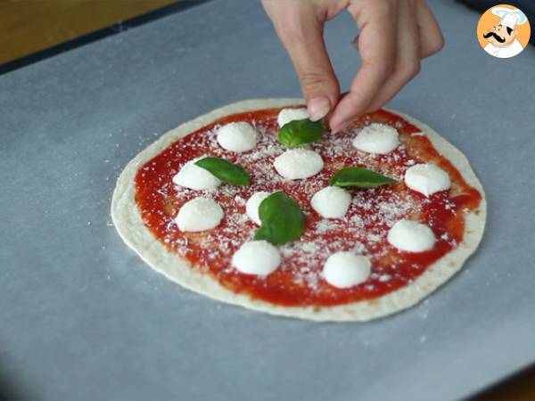 Express-Tortilla-Pizza - Zubereitung Schritt 3