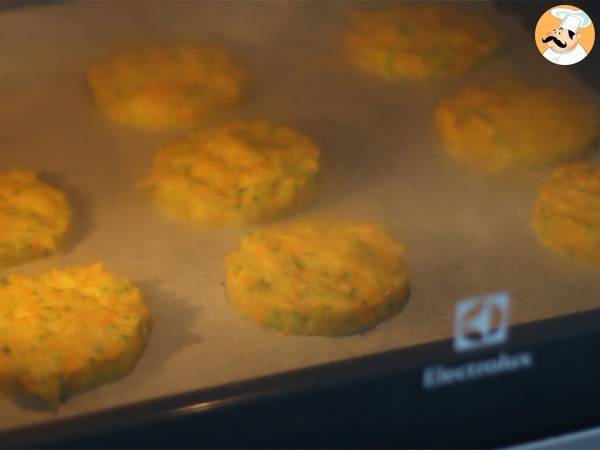 Gemüse-Patties (einfach und schnell)ides) - Zubereitung Schritt 6