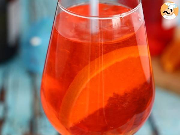 Spritz, der berühmte italienische Cocktail mit Aperol - Zubereitung Schritt 4