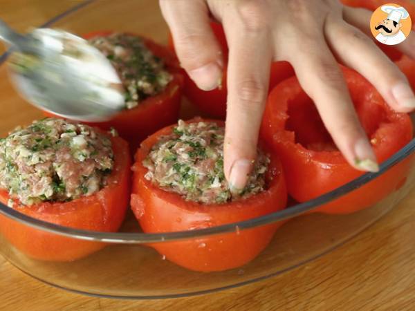 Gefüllte Tomaten schnell und einfach - Zubereitung Schritt 5