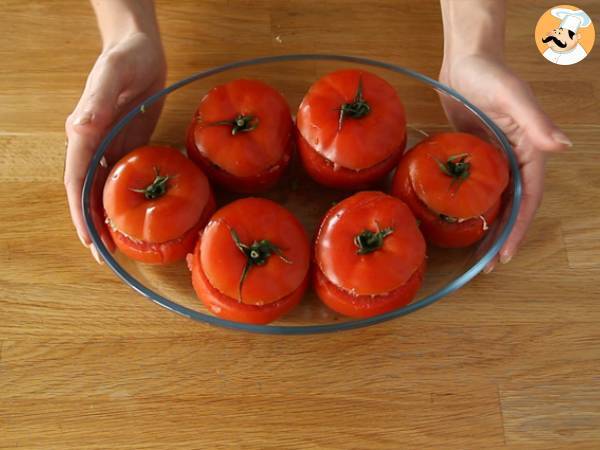Gefüllte Tomaten schnell und einfach - Zubereitung Schritt 6