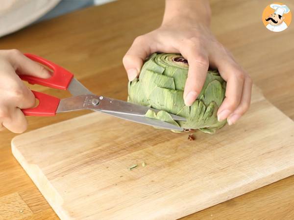 Gebackene Artischocken - Zubereitung Schritt 2