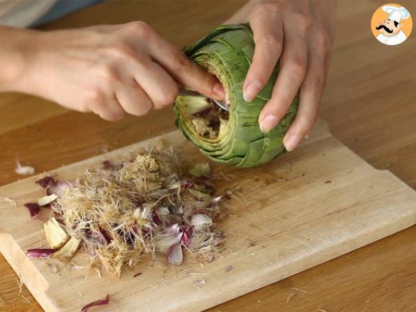 Gebackene Artischocken - Zubereitung Schritt 3