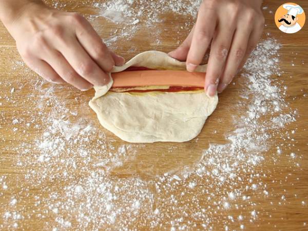 Spiro Dogs, hausgemachte Hot Dogs - Zubereitung Schritt 5