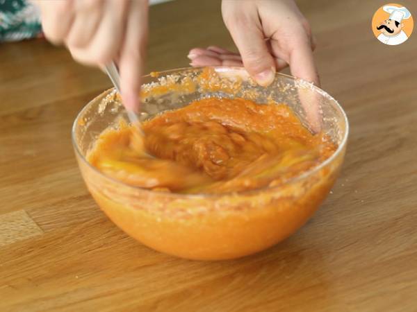 Kokos-Süßkartoffel-Fudge-Kuchen - Zubereitung Schritt 4