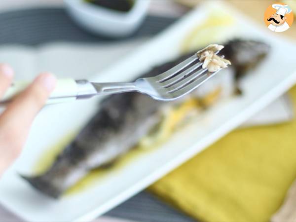 Gebackene Forelle mit Thymian und Olivenöl - Zubereitung Schritt 5